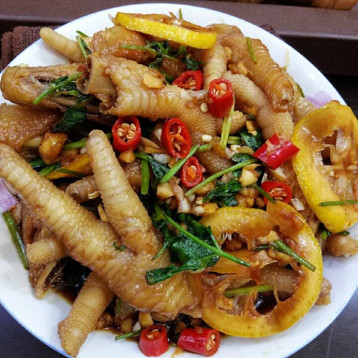 柠檬酸辣凤爪