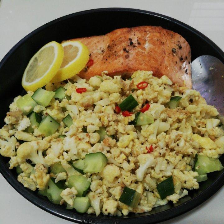 私房花椰菜无米炒饭