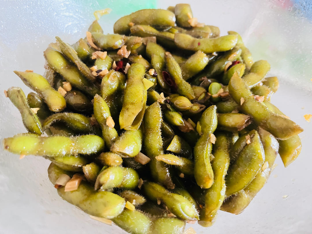 夏日爽口凉拌毛豆