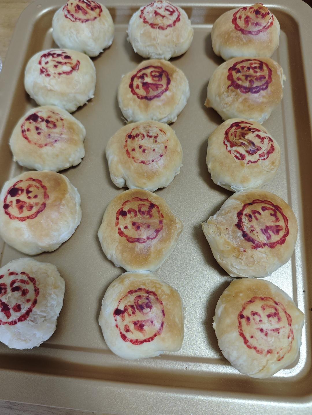 泳式鲜肉榨菜月饼