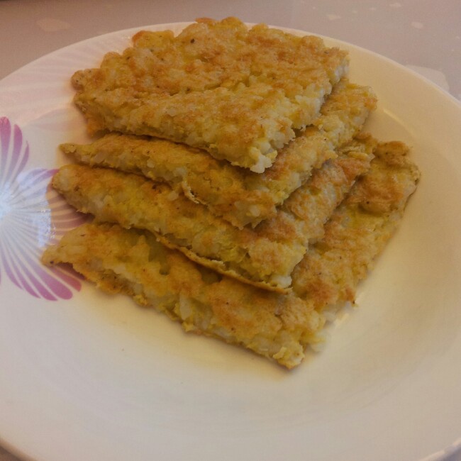 鸡蛋米饭煎饼