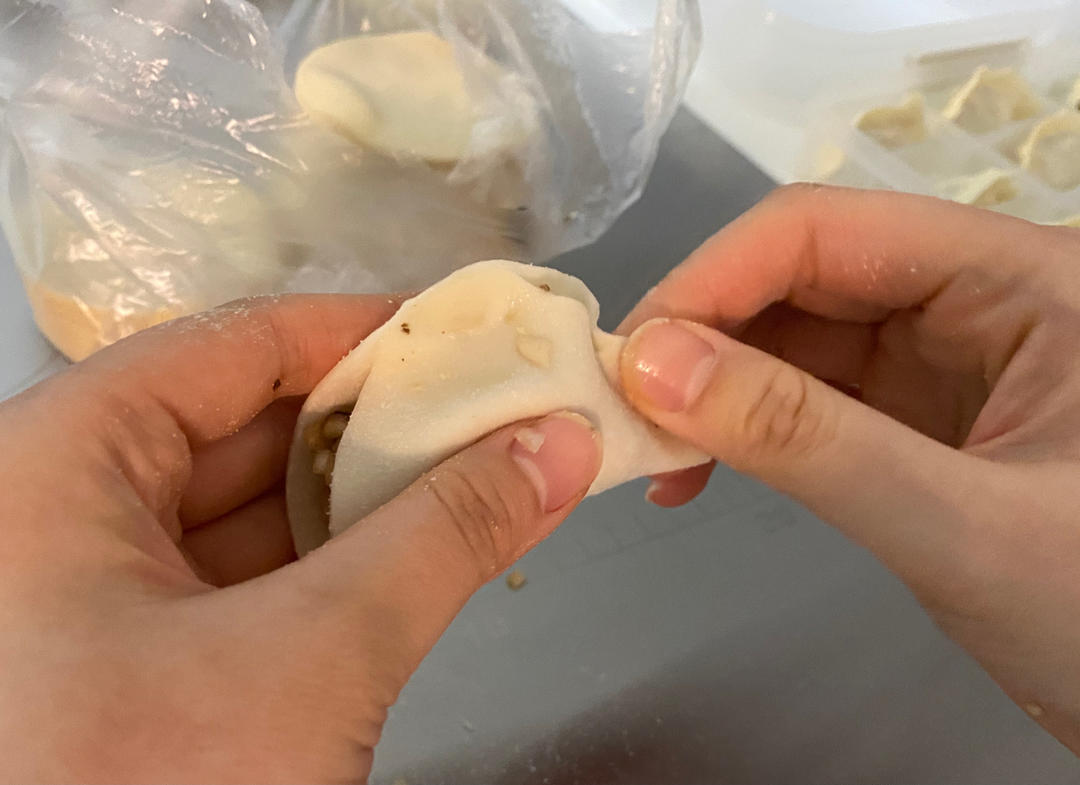 素白菜水饺