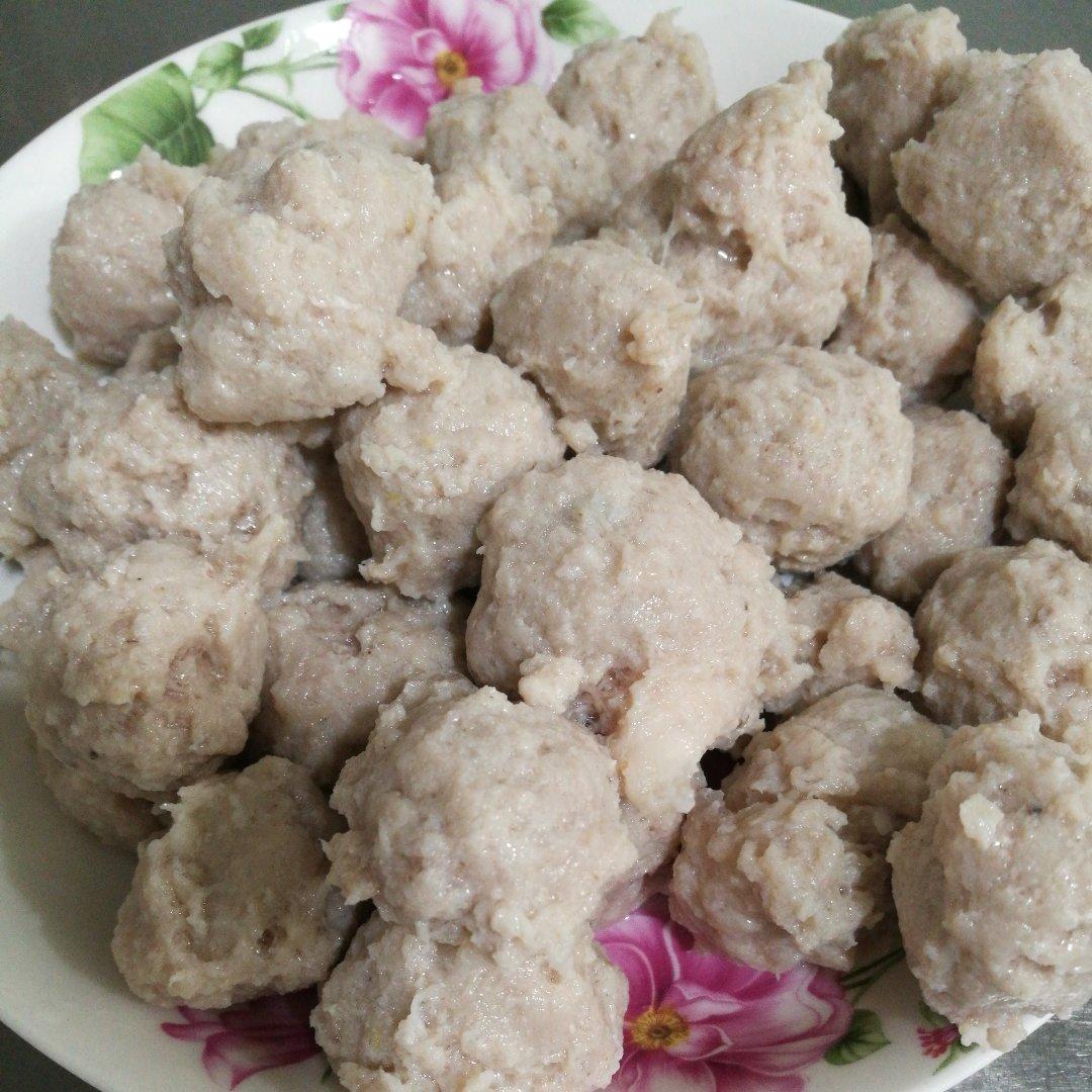 脆弹猪肉丸