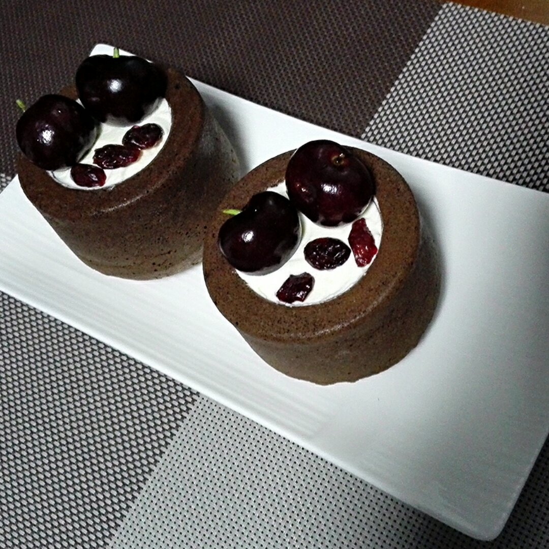 巧克力海绵杯子蛋糕