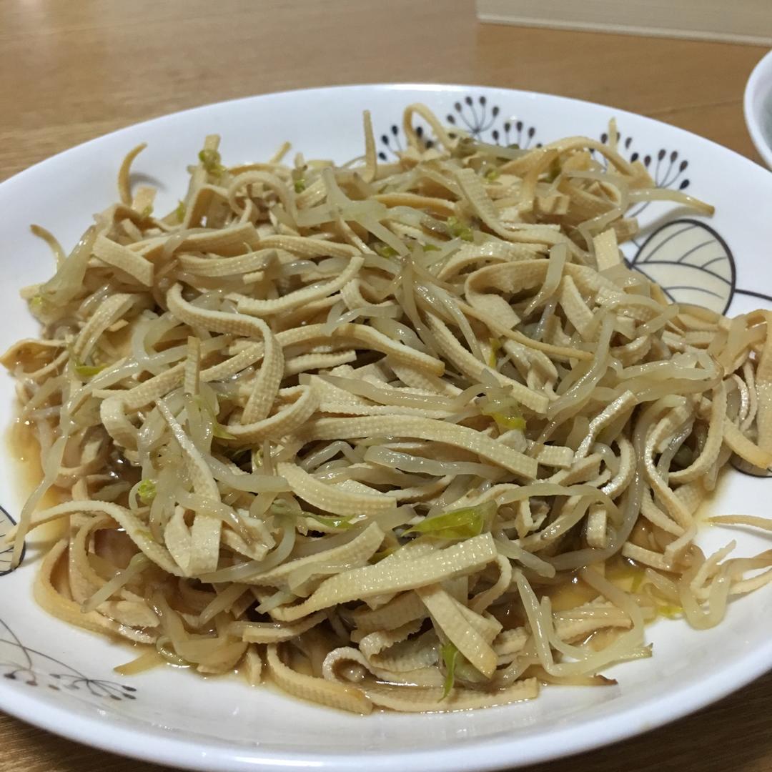 豆芽干豆腐