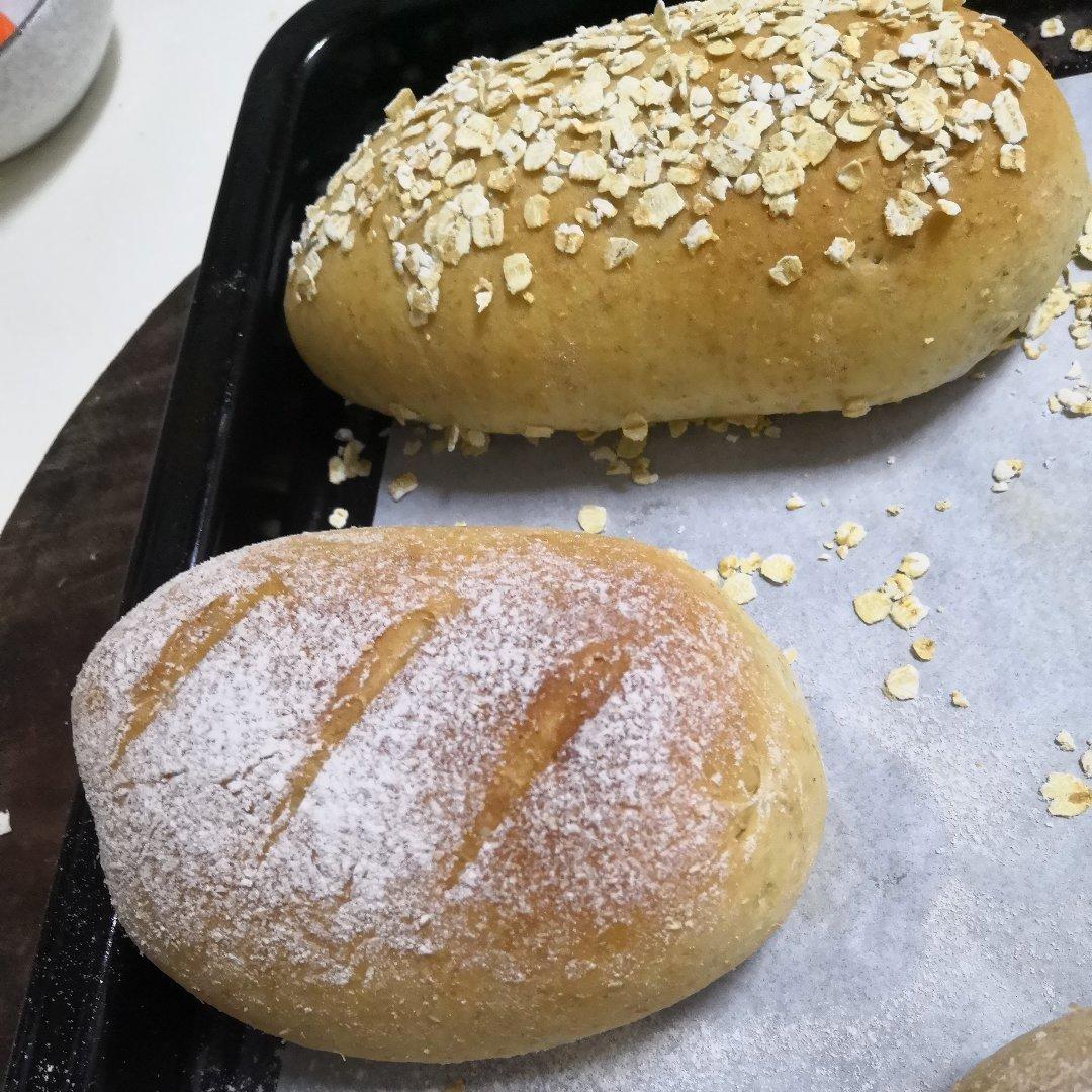 全麦核桃包～软欧包