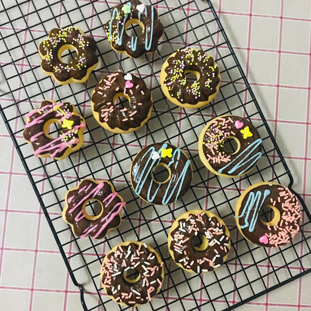 三花形烤箱甜甜圈🍩