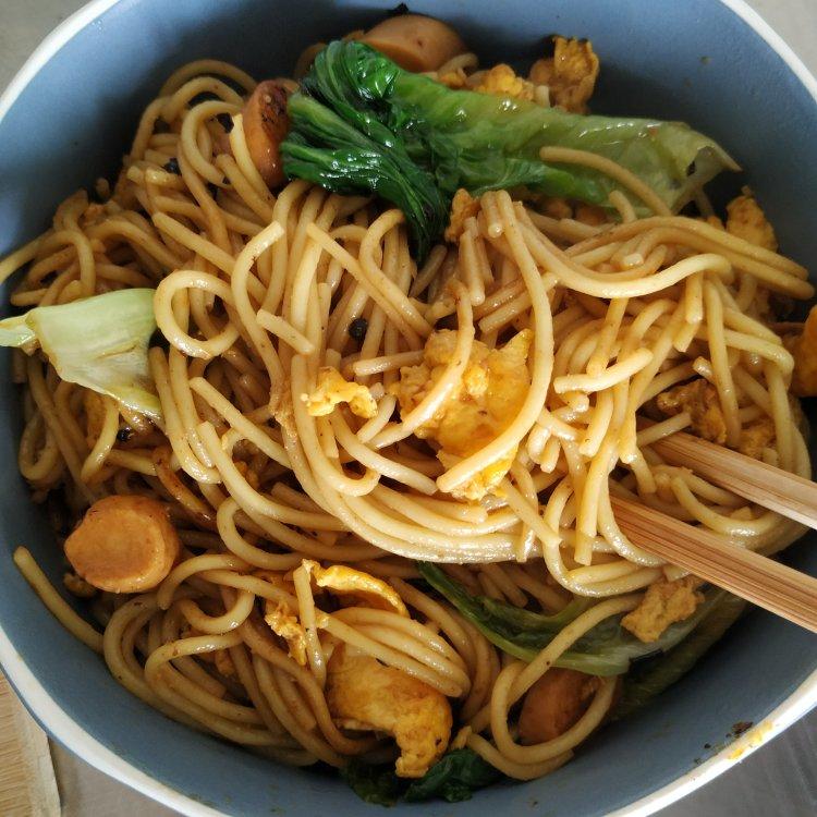 🍜最简单最好吃的家常炒面