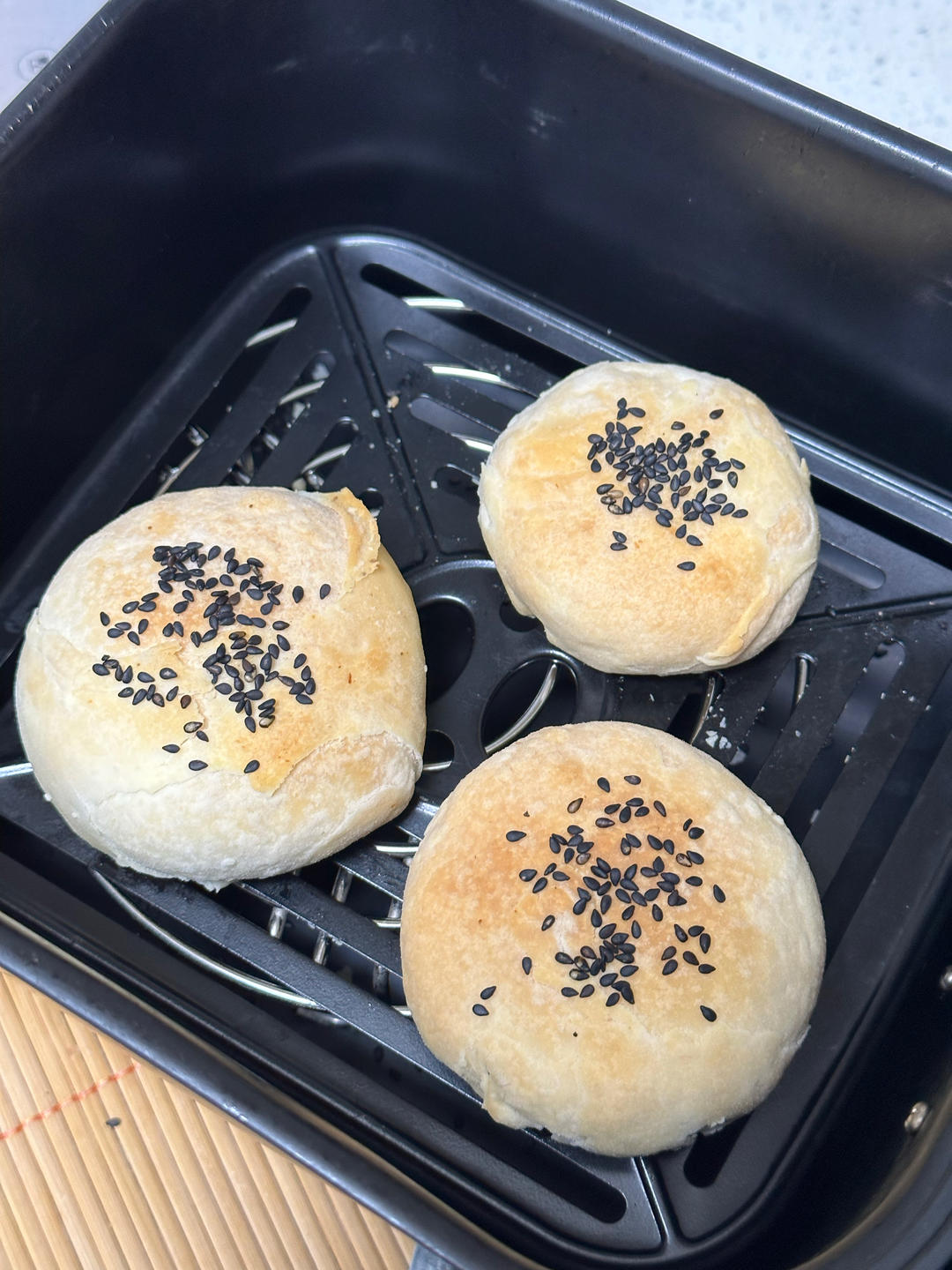 不用烤箱不用手套膜～奶香板栗酥饼