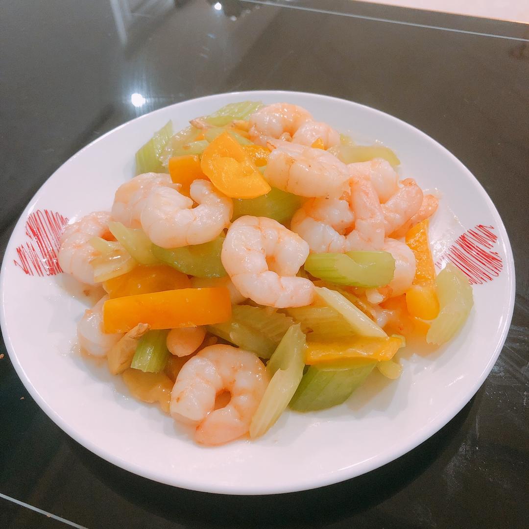 芹菜虾仁