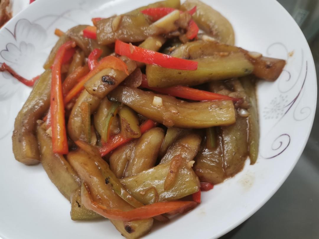 简单家常素炒茄子，超级无敌好吃