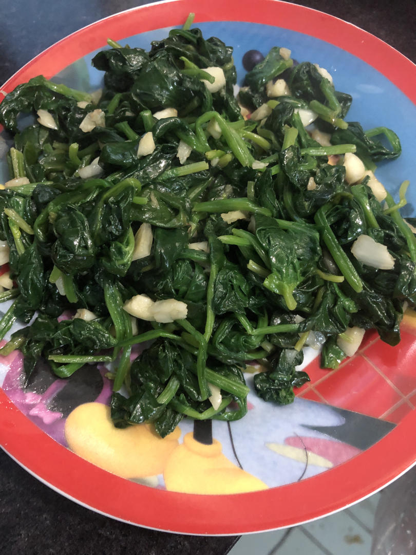 清炒菠菜