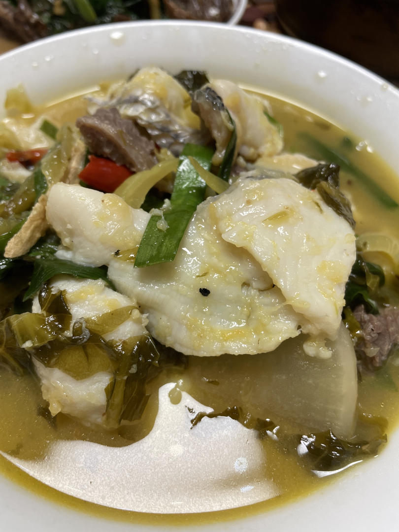 【酸爽开胃！】金汤鱼片（酸汤肥牛分身～）