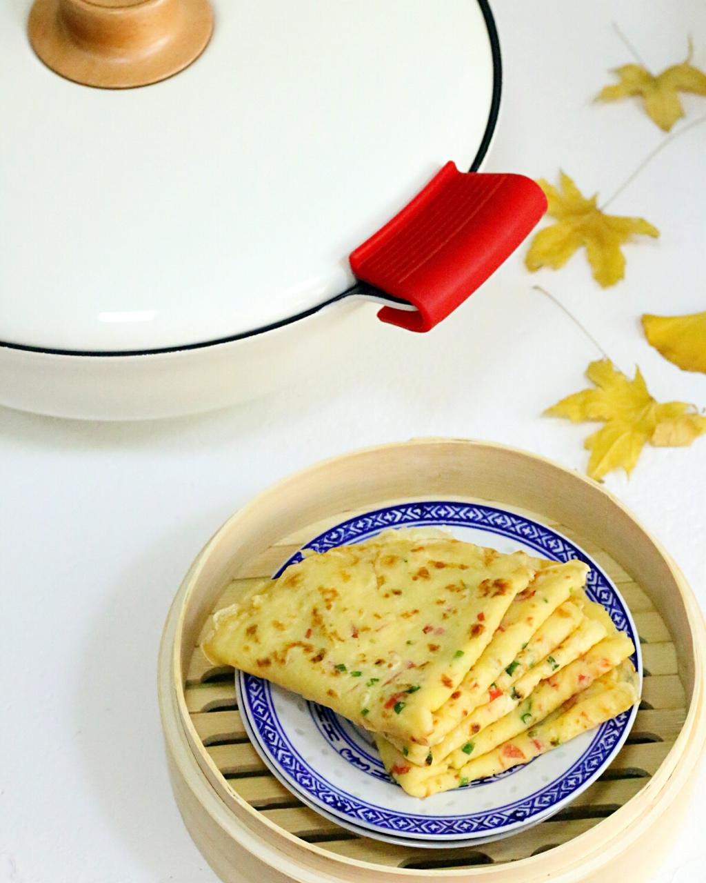 我的轻奢煮艺—胡萝卜鸡蛋煎饼