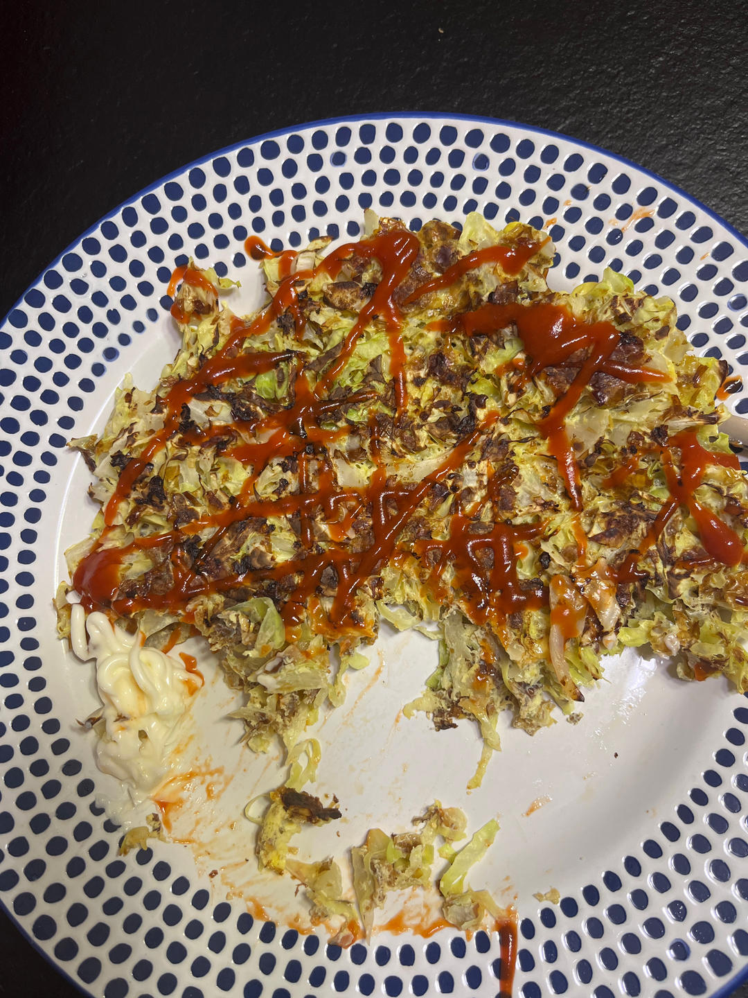 生酮-大头菜木鱼花鸡蛋饼