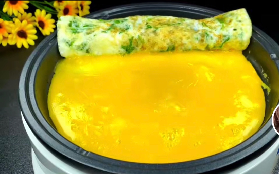 清爽低脂生菜鸡蛋卷的做法 步骤6
