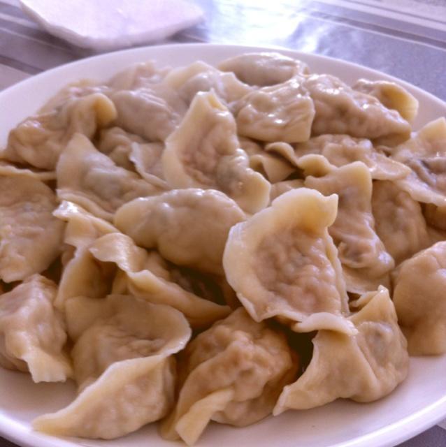 素菜虾仁饺子的做法