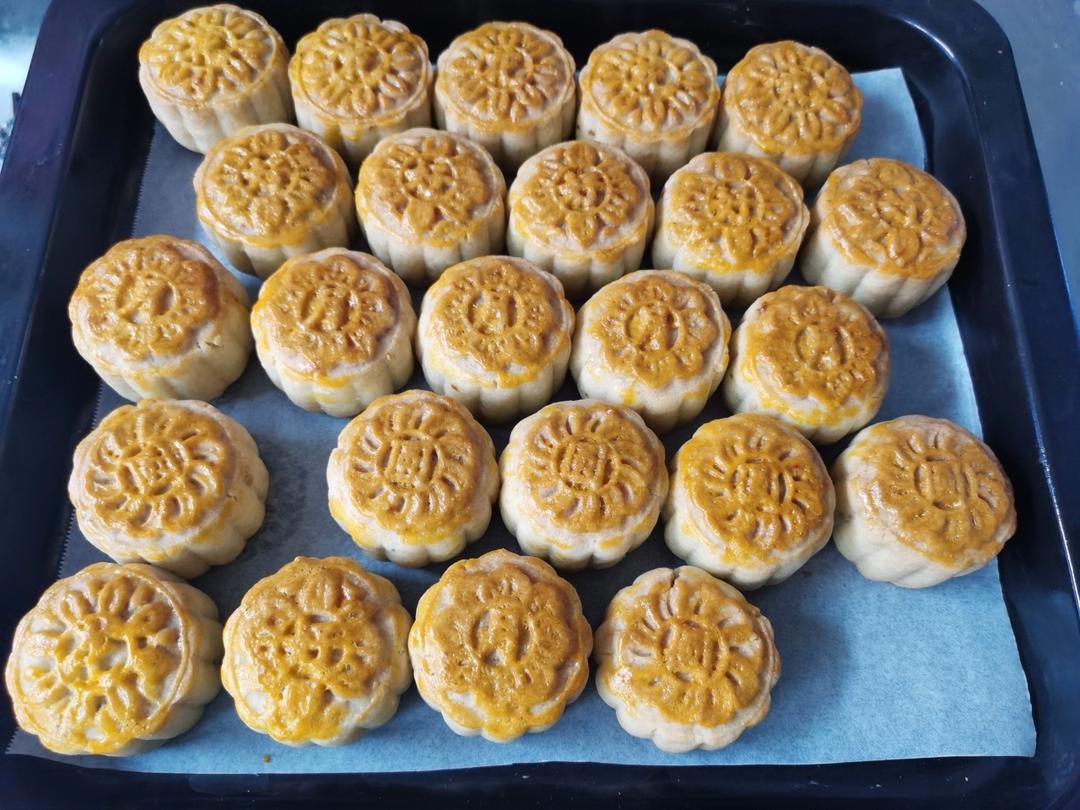 五仁月饼～不用转化糖浆的版本