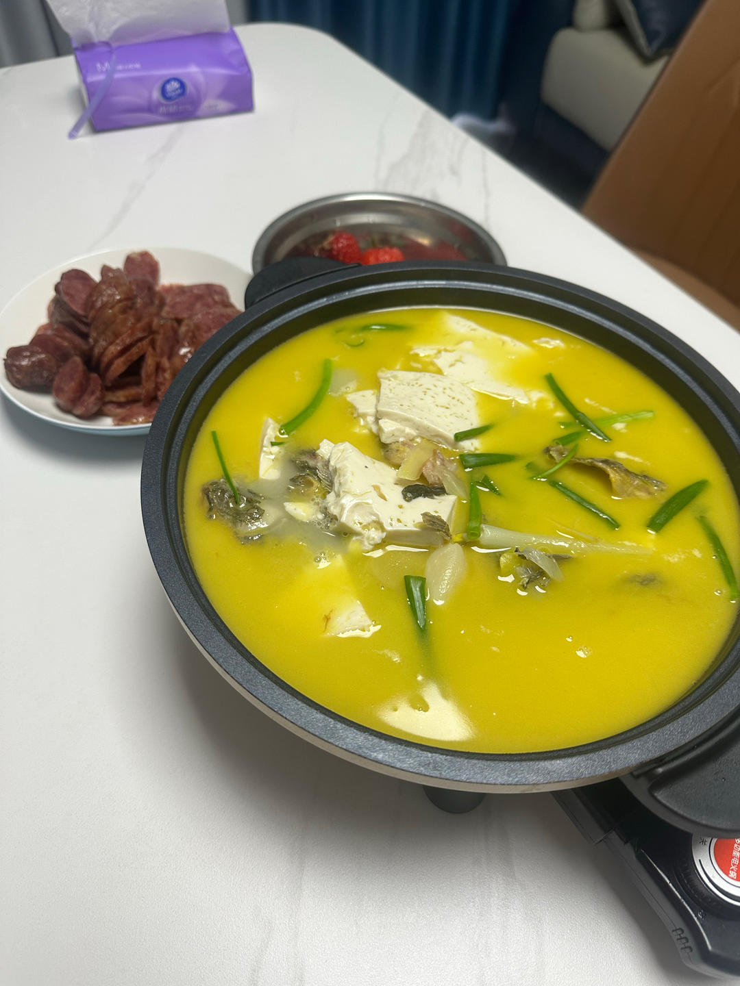 超鲜美的黄骨鱼豆腐汤