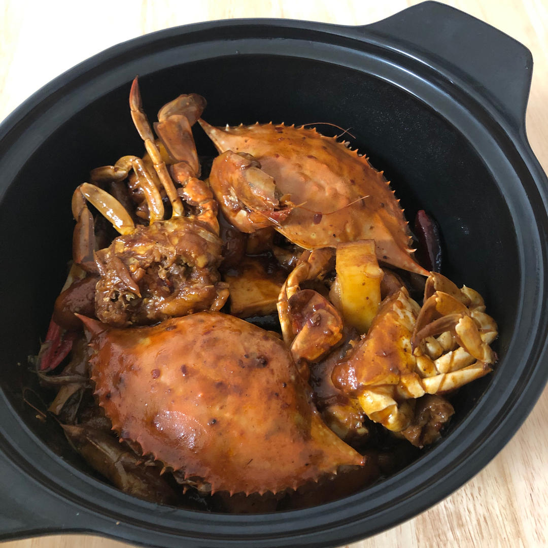 胖哥俩肉蟹煲之深海明虾煲