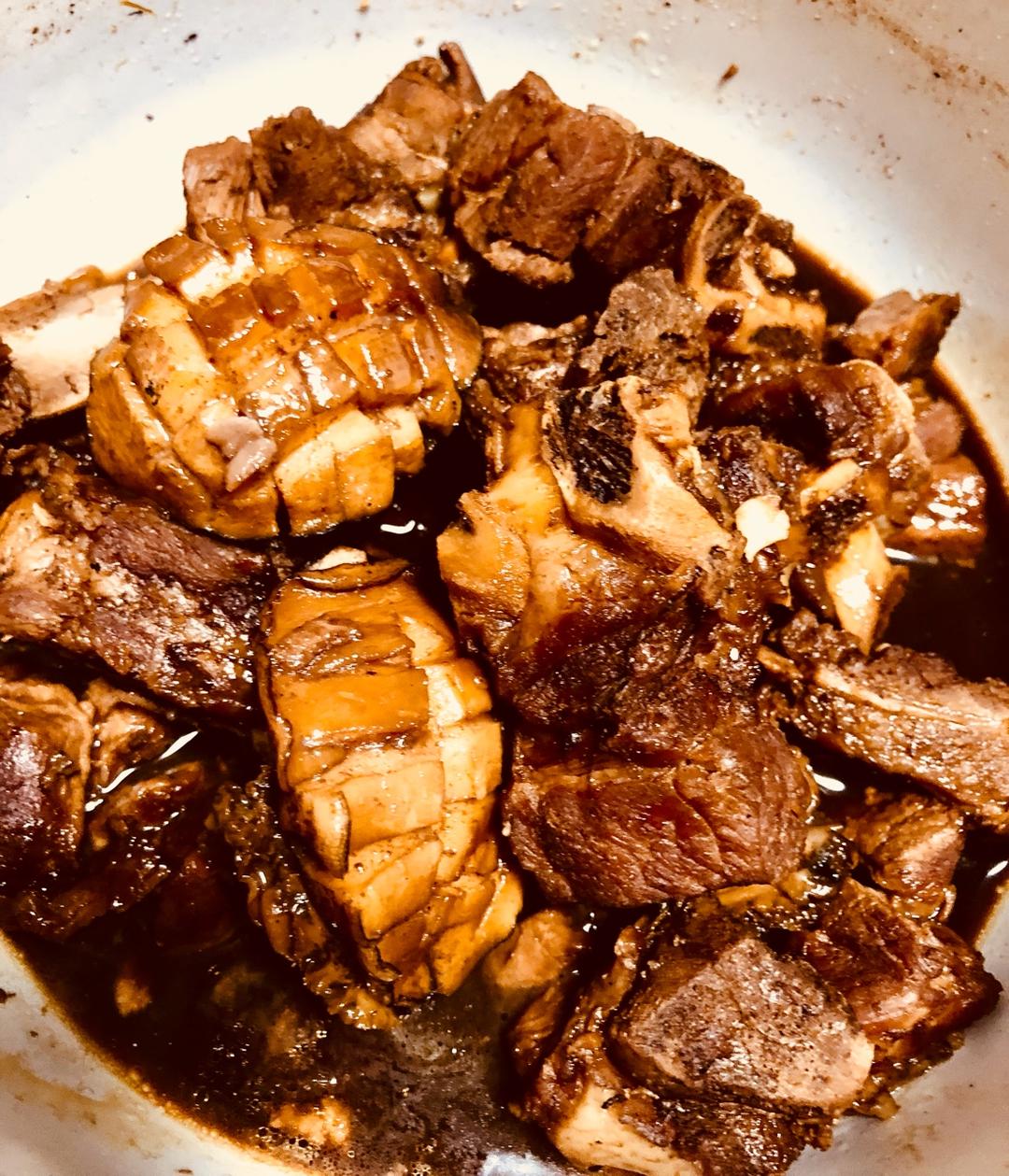 小鲍鱼烧排骨
