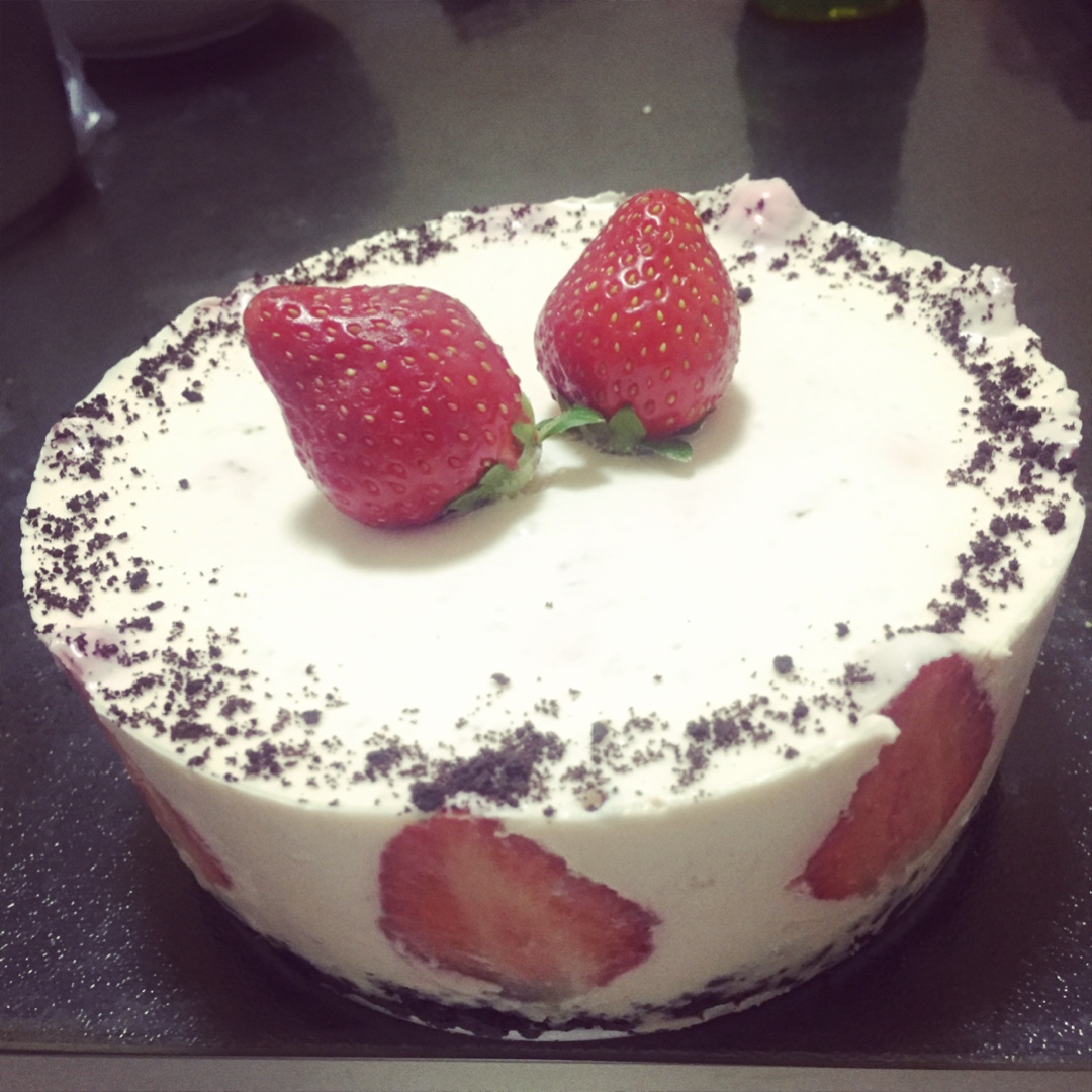 《Tinrry+》草莓奶油蛋糕（8寸配方）