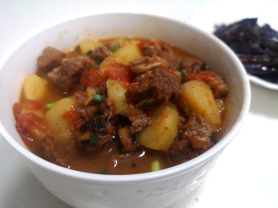 土豆炖牛腩(高压锅版)