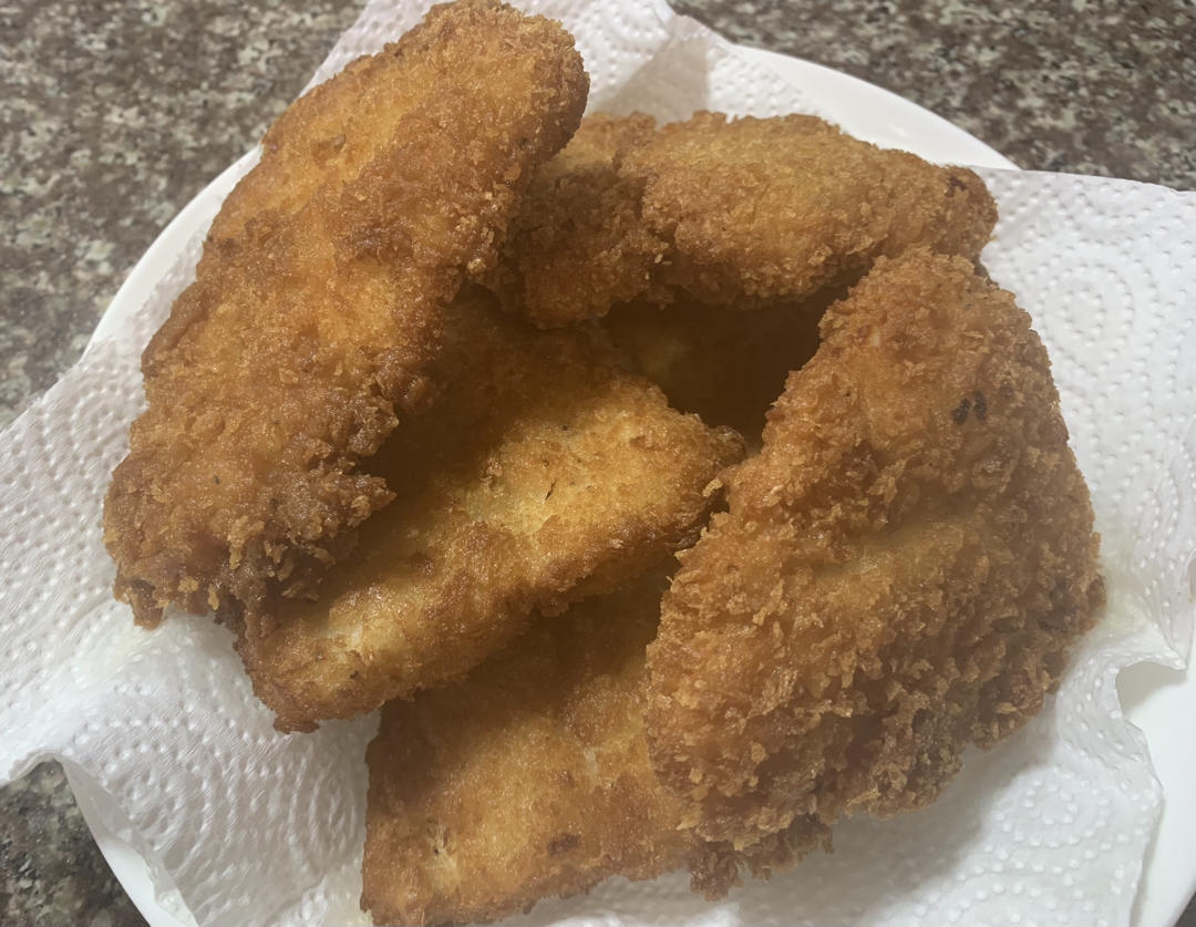 好吃到爆的炸鱼排，万能的方子，可炸一切