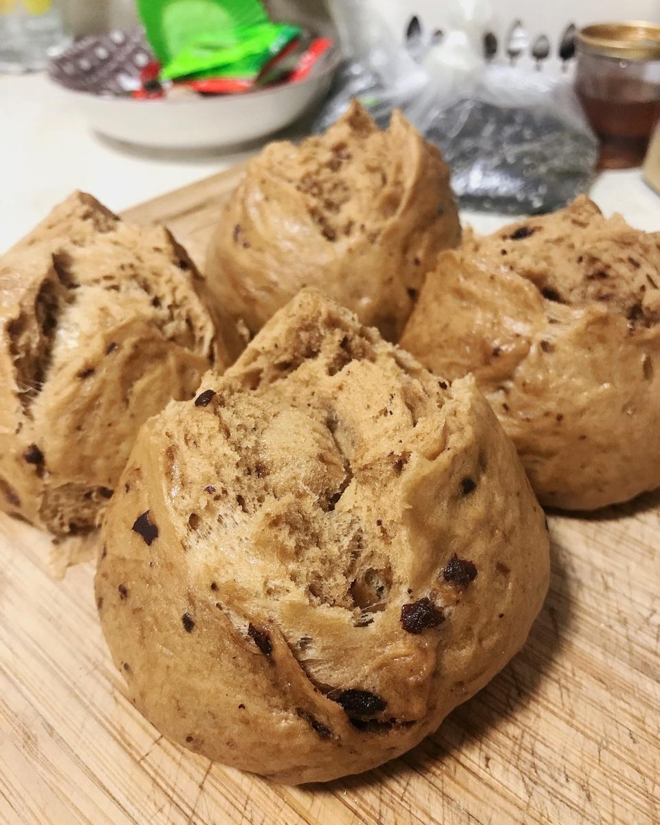 红糖红枣开花馒头（一次性发酵）