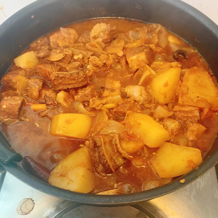 番茄土豆炖牛腩
