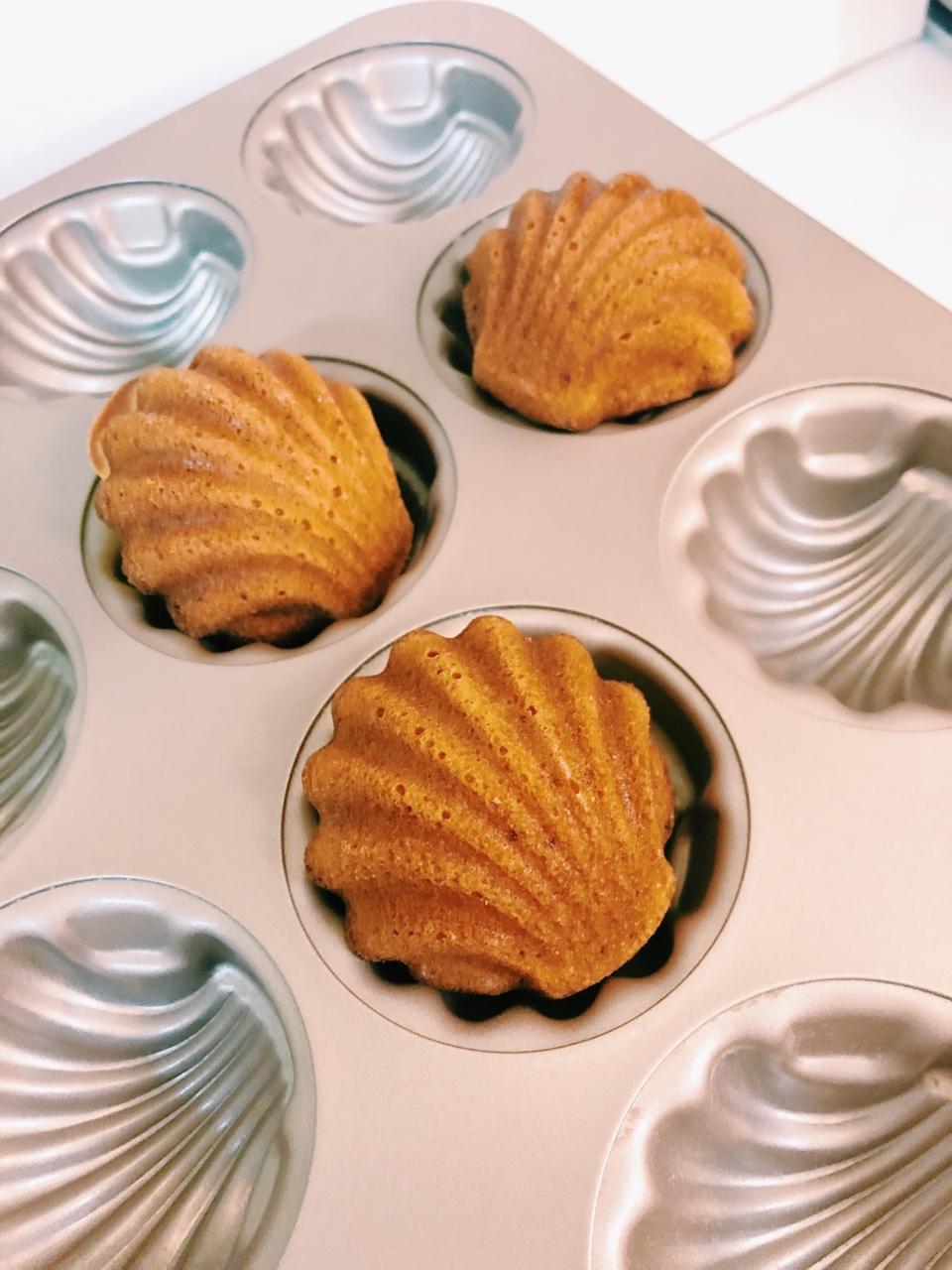 hneverever做的玛德琳蛋糕