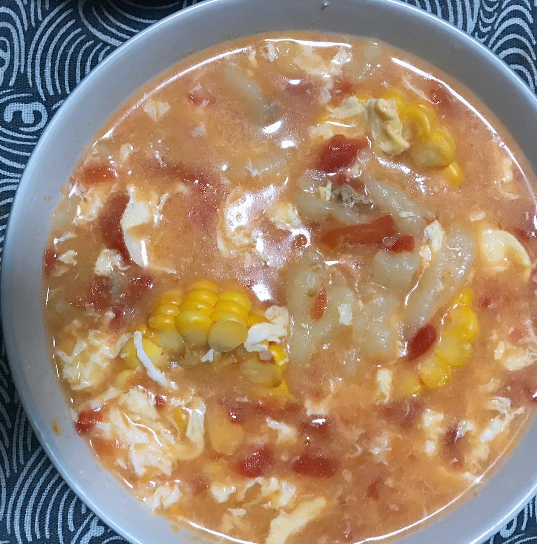 凉了也不会坨在一起的疙瘩汤