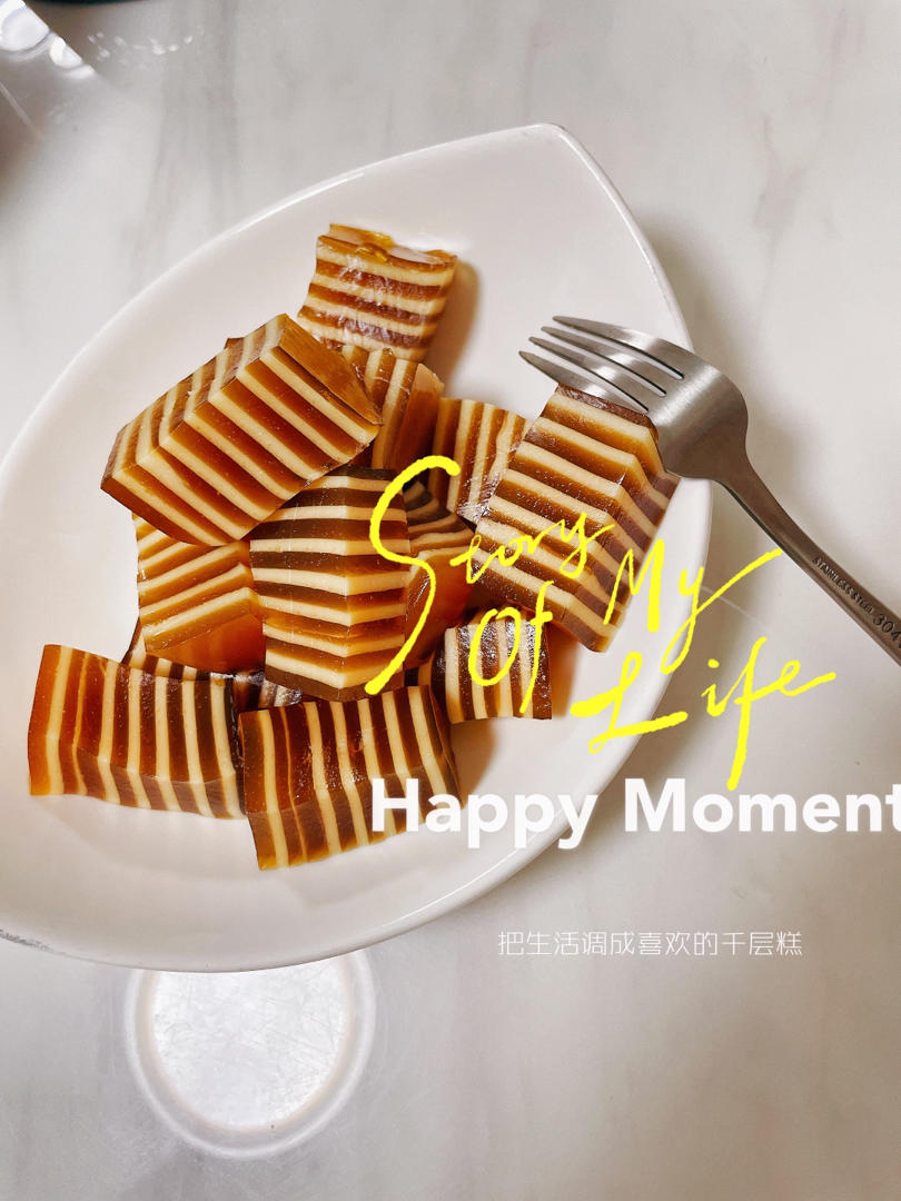 Q弹椰汁千层糕（马蹄糕）
