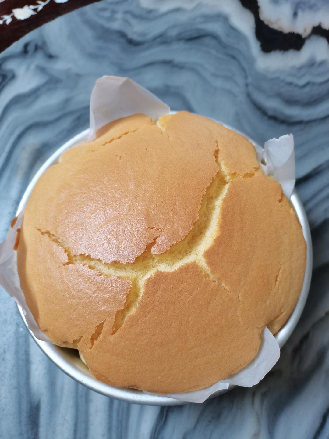 不需要水浴的古早蛋糕