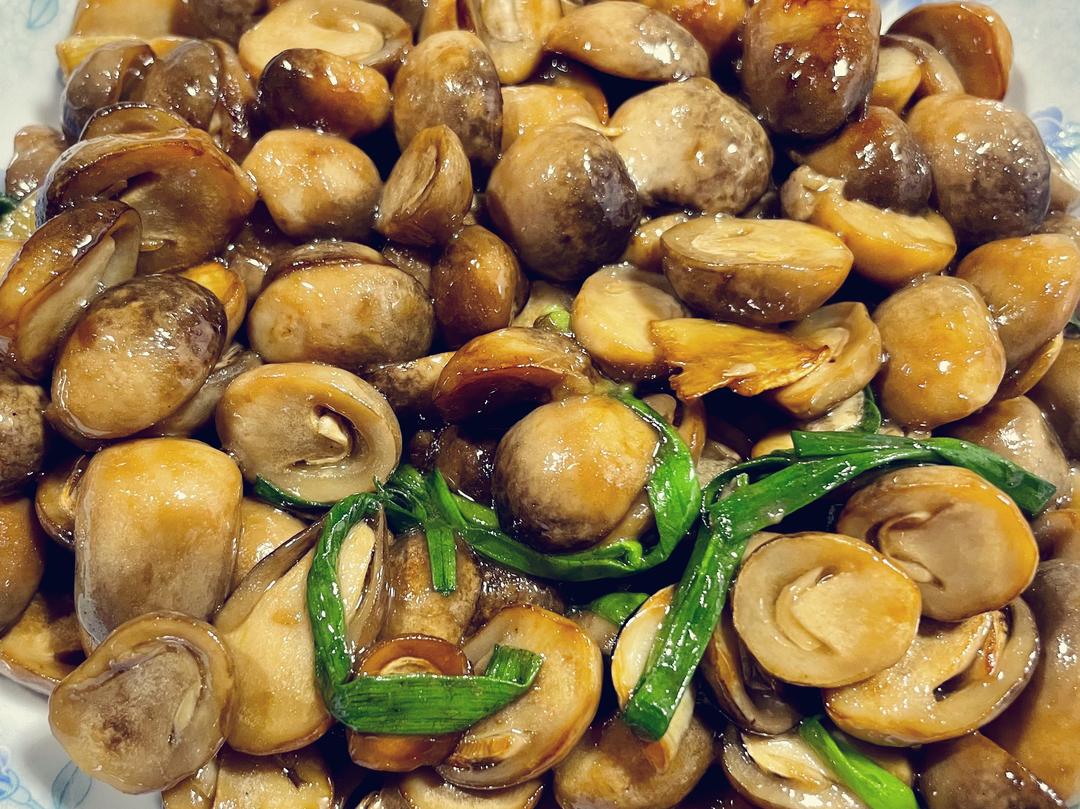 葱爆草菇