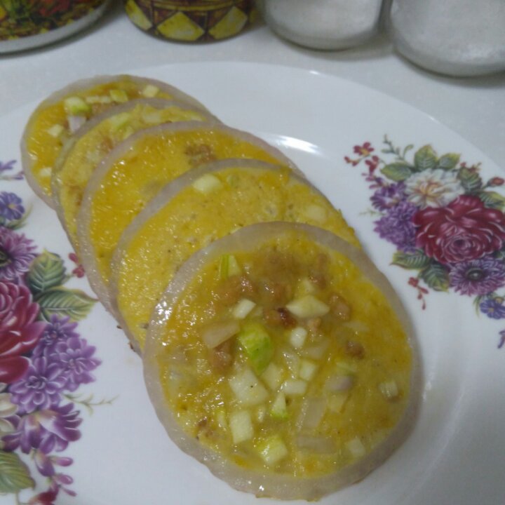 洋葱圈蛋饼