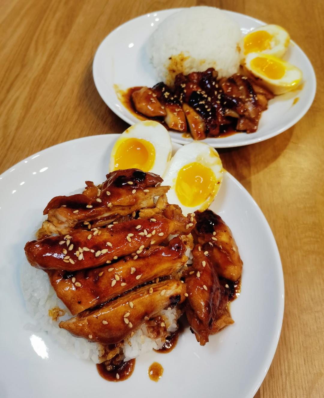 超美味的照烧鸡排饭