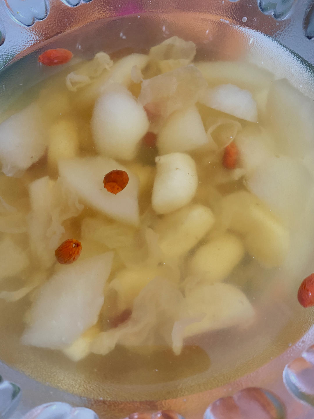 马蹄雪梨清肺汤