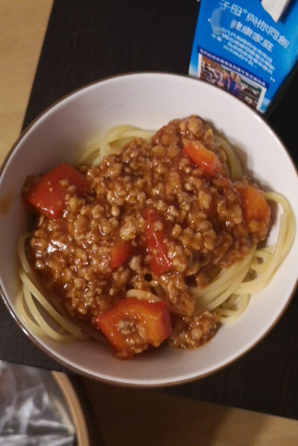 番茄肉酱意大利面-家常版