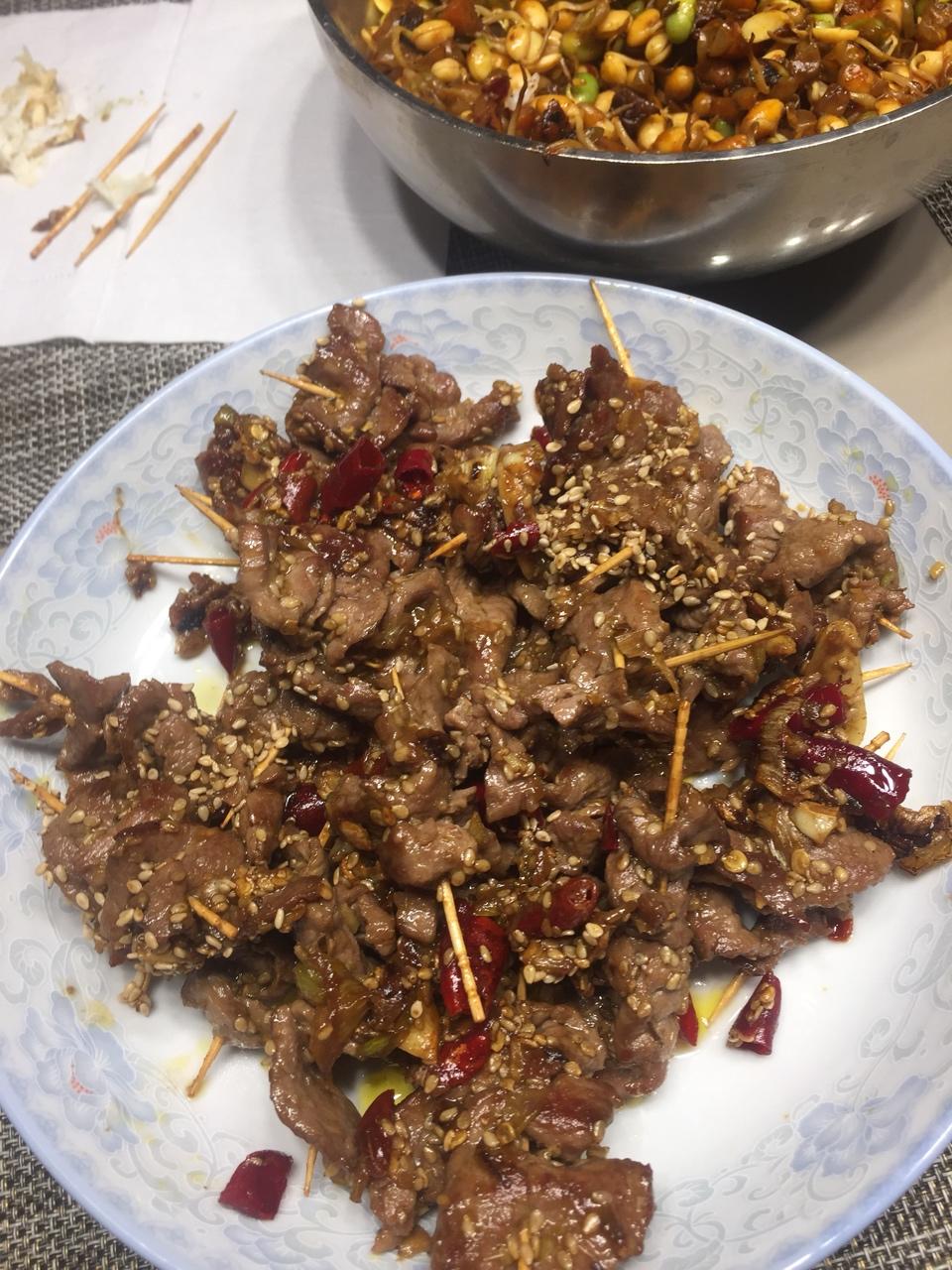 牙签牛肉 道地湖南味