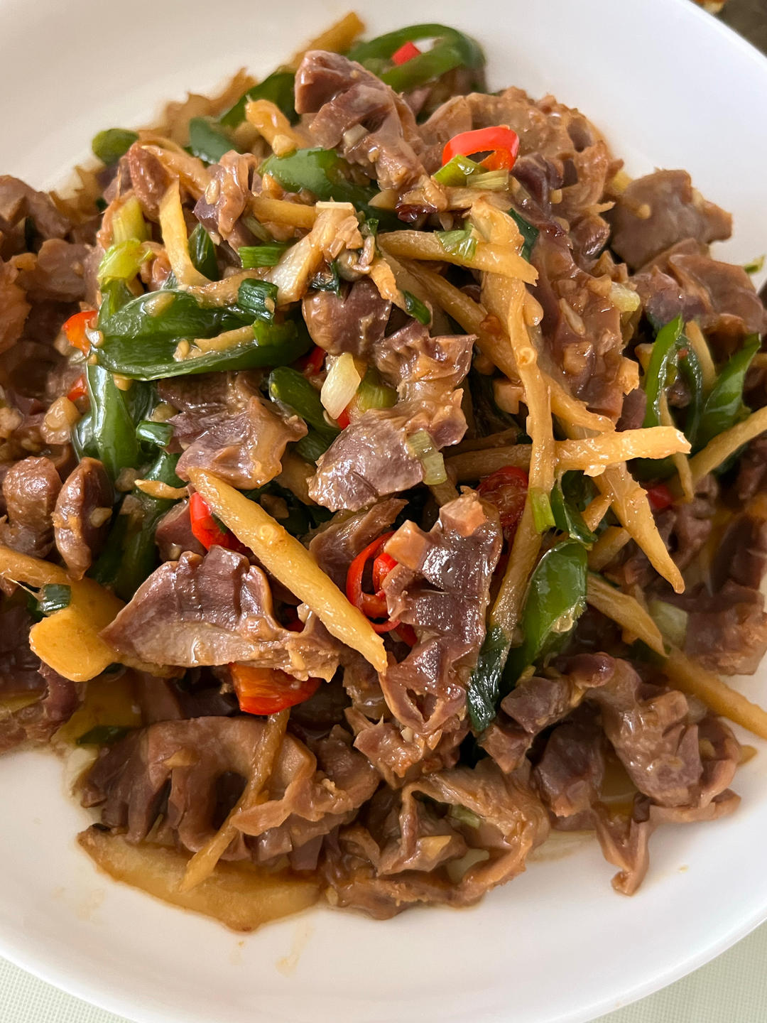 湖南口味香辣鸡胗