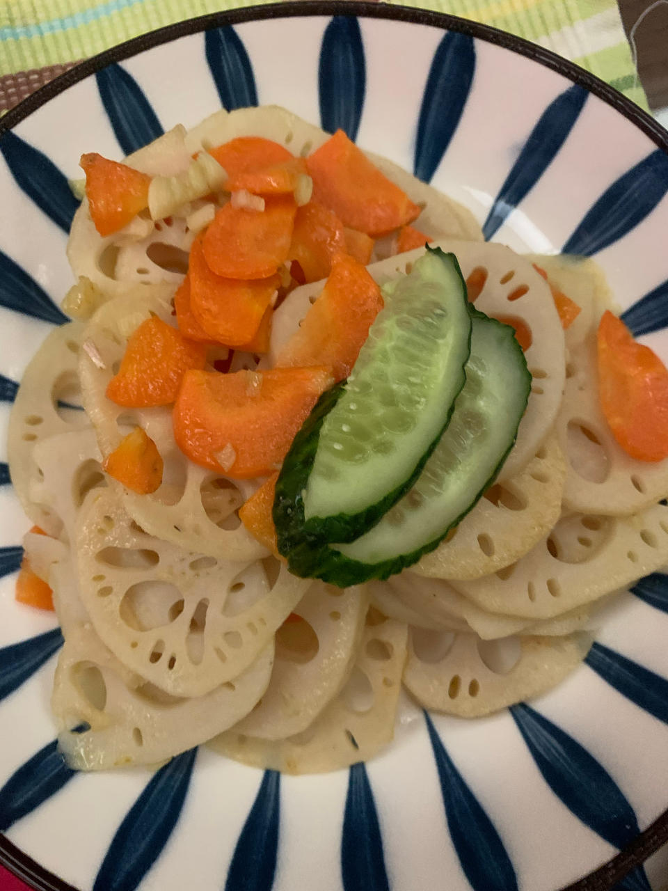 家常素食清炒莲藕片