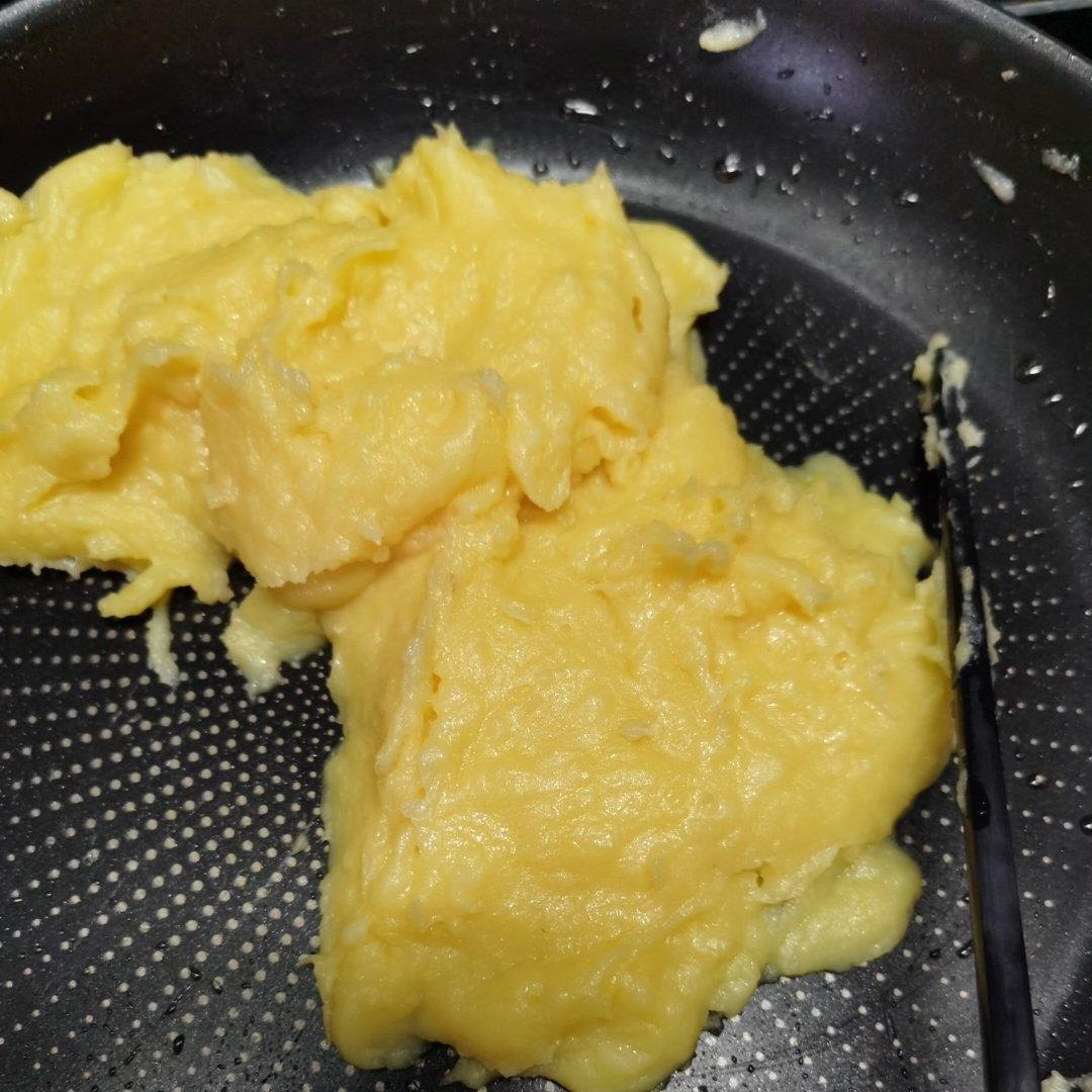爱心奶黄馅（炒出来的奶黄馅）