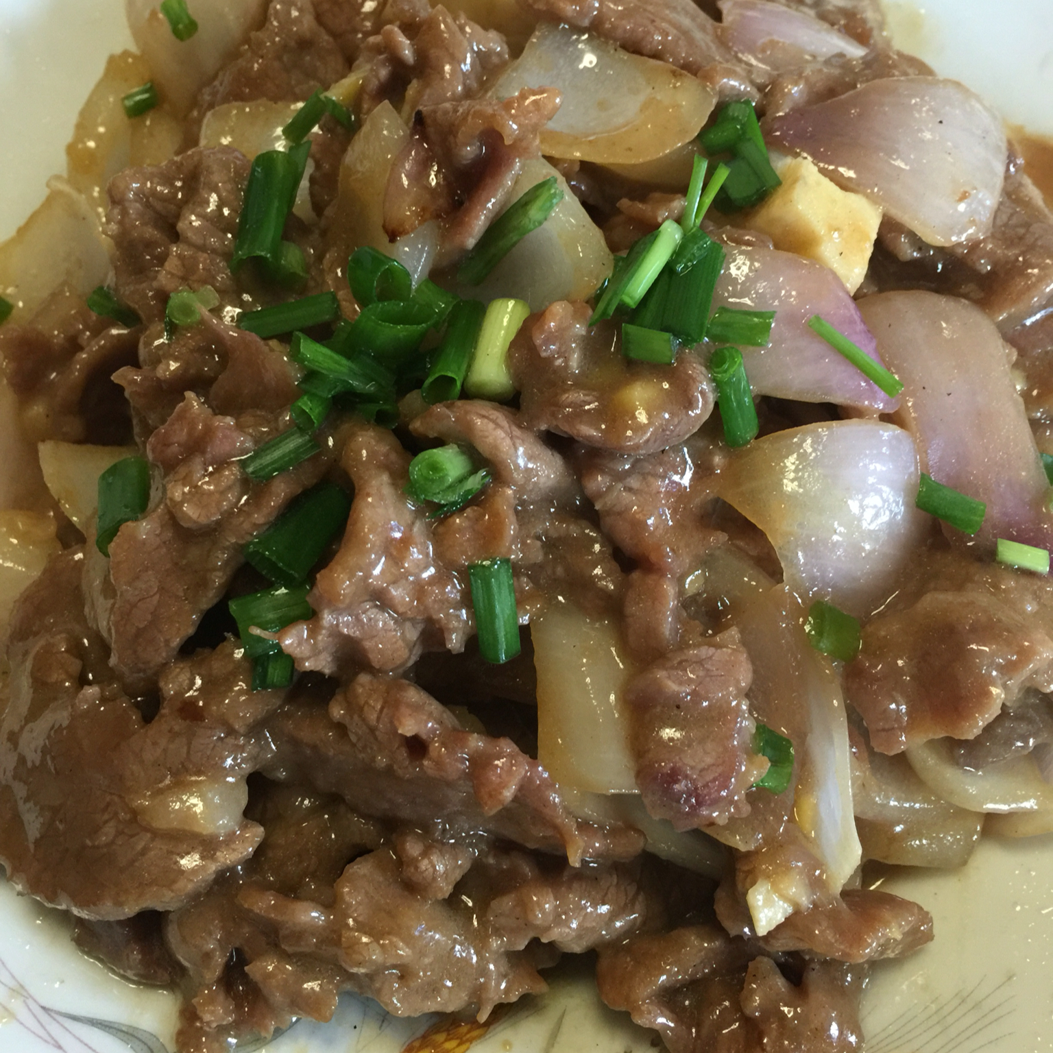 青椒炒牛肉