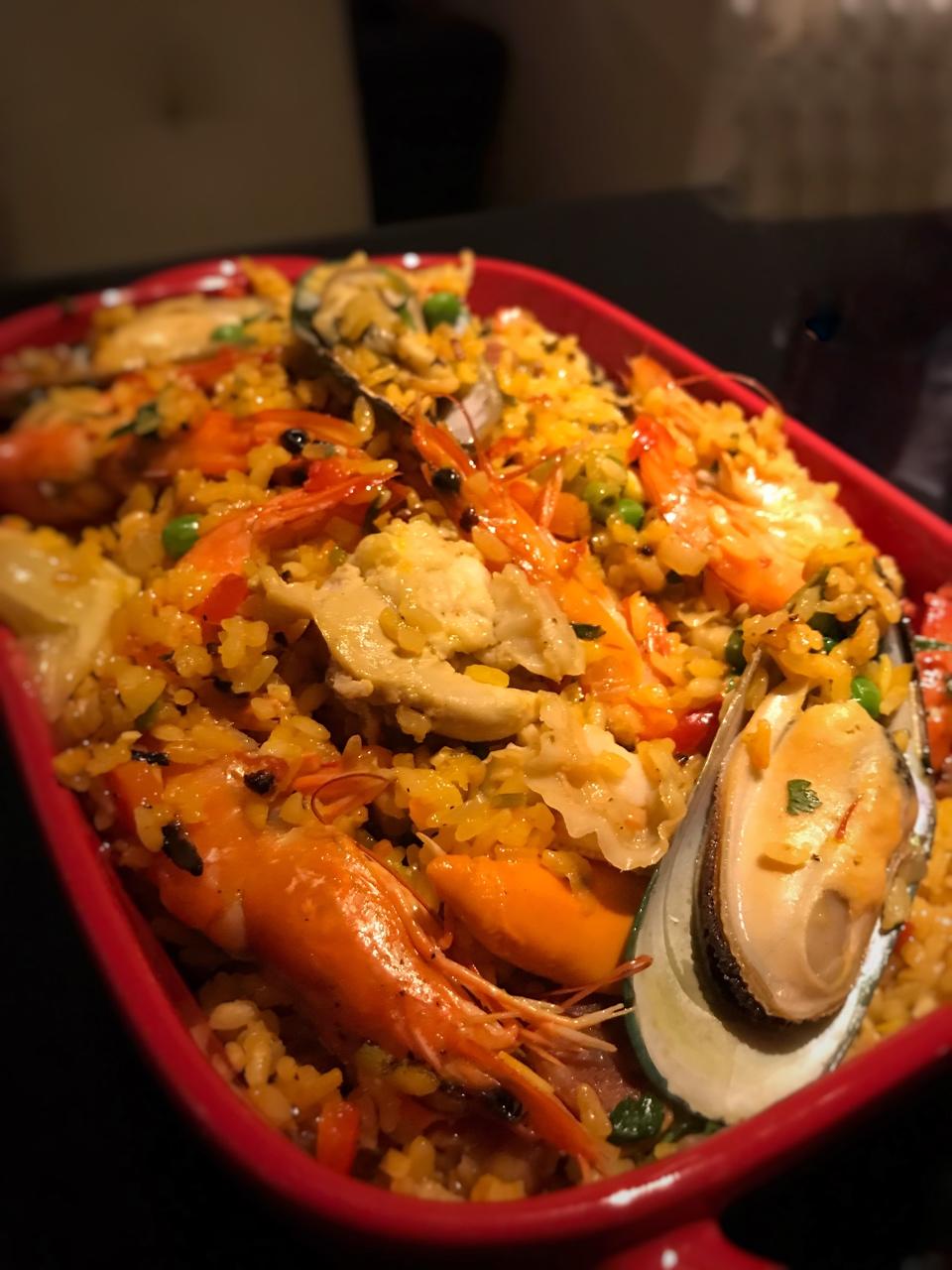 【曼食慢语】Seafood Paella 西班牙海鲜饭