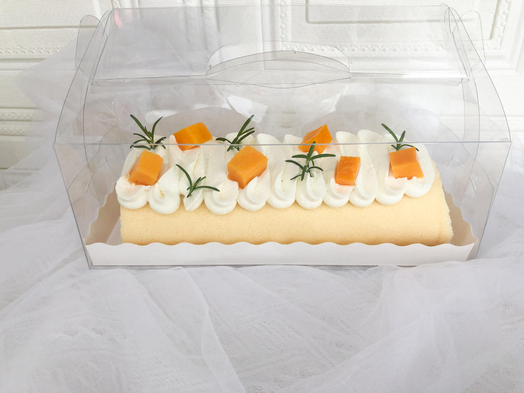 不开裂不掉皮❗️❗️原味奶油蛋糕卷✨入门必备💗