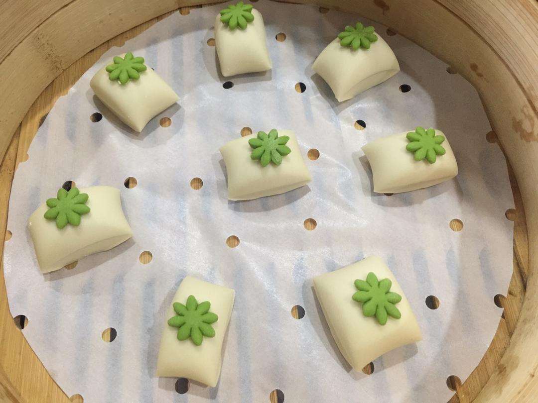 细腻光滑一次发酵牛奶馒头