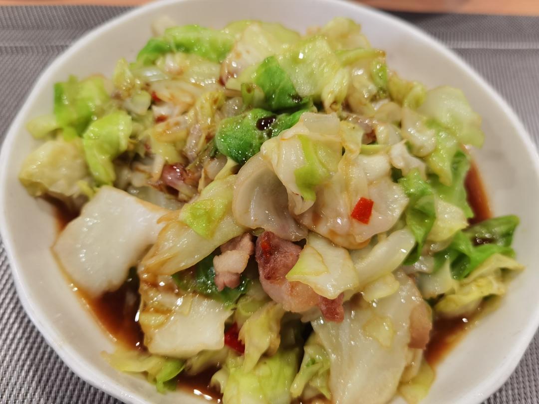 ❗拿肉都不换的手撕包菜，5分钟快手家常菜🔥