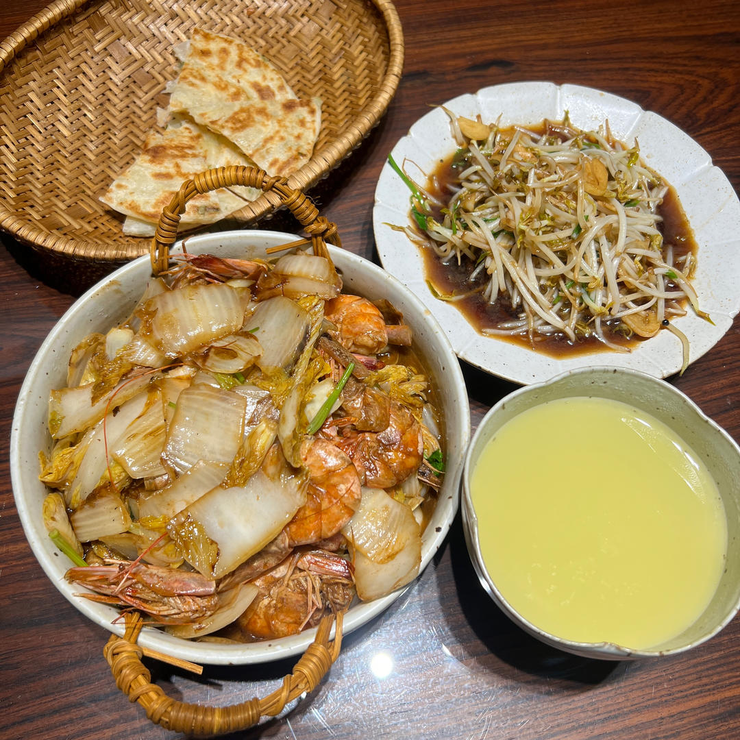 鲁式“四勺”白菜虾