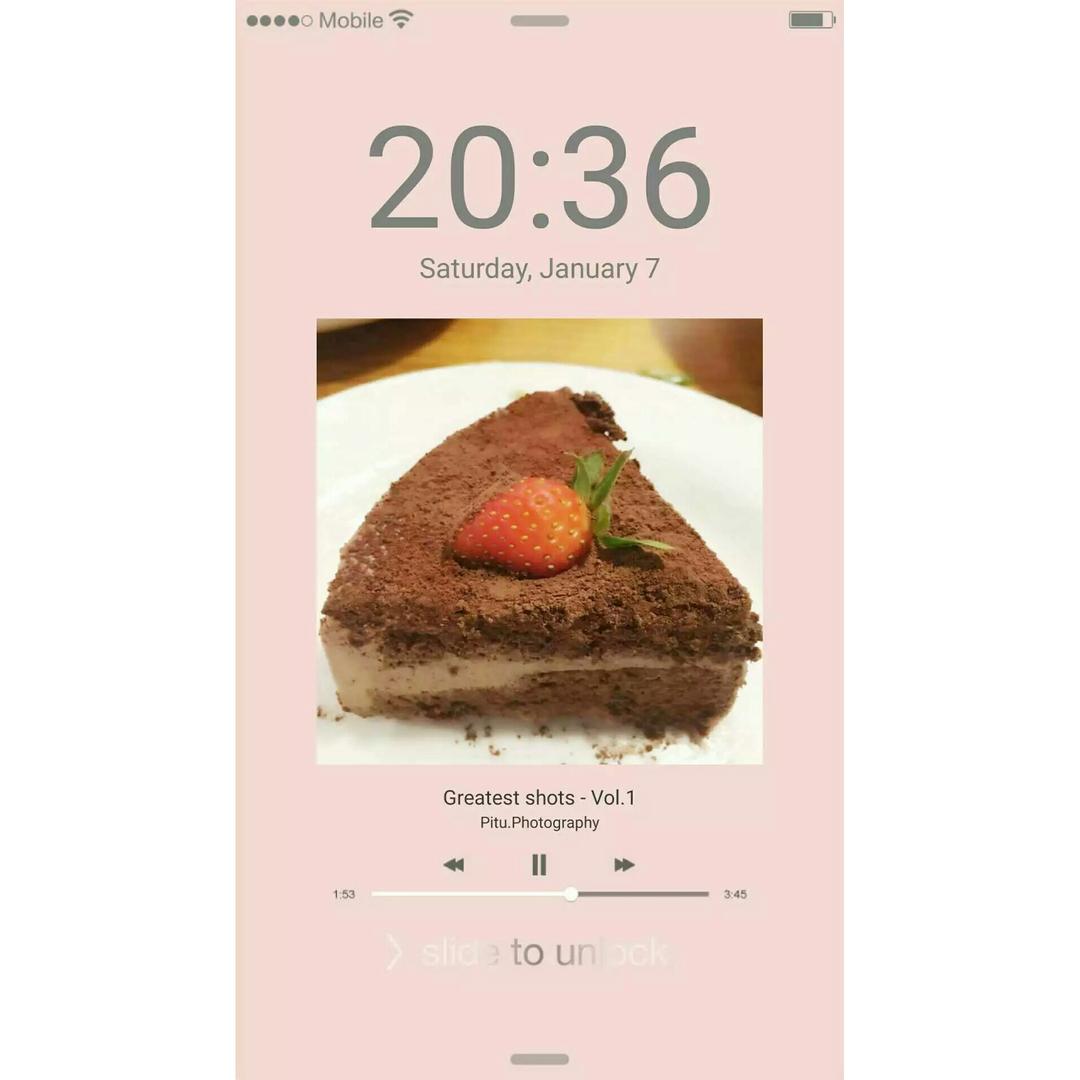 浓郁巧克力慕斯蛋糕（6寸）